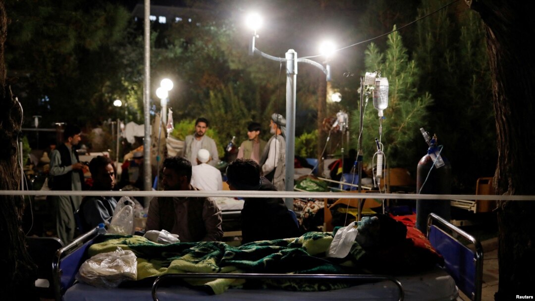 Deadly Afghans injured during the recent earthquake receive treatment at a hospital compound in Herat, Afghanistan October 8, 2023.
