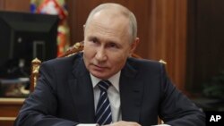 Tổng thống Nga Vladimir Putin. 