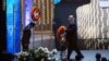 Israeli Prime Minister Benjamin Netanyahu lays a wreath during a ceremony on Memorial Day, when Israel commemorates its fallen soldiers, at Mount Herzl in Jerusalem, May 8, 2019. 