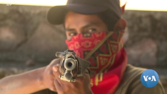 Mexican Children Armed to Protect Community from Drug Gangs 