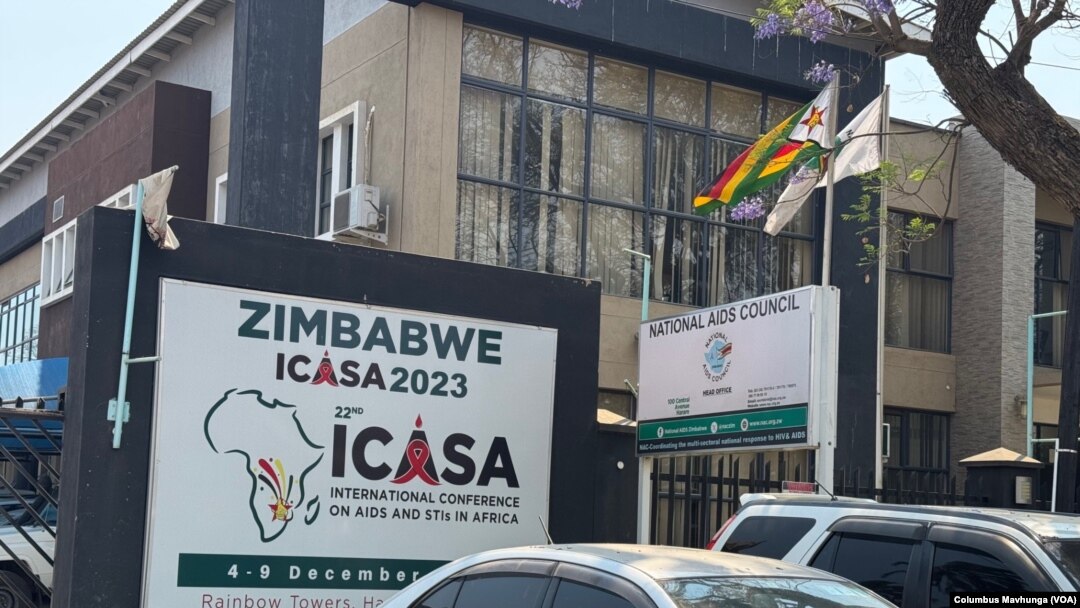 Zimbabwe was a pioneer of the AIDS levy — a 3% income tax for individuals and 3% tax on profits of employers — in 1999 when it set up the National Aids Council. It's headquarters are shown here in Harare on Sept. 20, 2024.