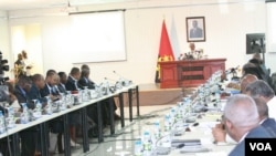 Angola Presidente Eduardo dos Santos em Laúca Kwanza Norte