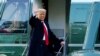 FILE - Then-President Donald Trump boards Marine One on the South Lawn of the White House, as he departs Washington, Jan. 20, 2021. Trump has named two lawyers to his impeachment defense team, after parting ways with an earlier set of attorneys.