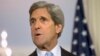 U.S. Secretary of State John Kerry speaks during a media appearance with British Foreign Secretary William Hague, Wednesday, June 12, 2013, at the State Department in Washington.