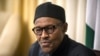 FILE - Nigerian president Muhammadu Buhari during the 25th African Summit in in Johannesburg, South Africa, June 14, 2015.