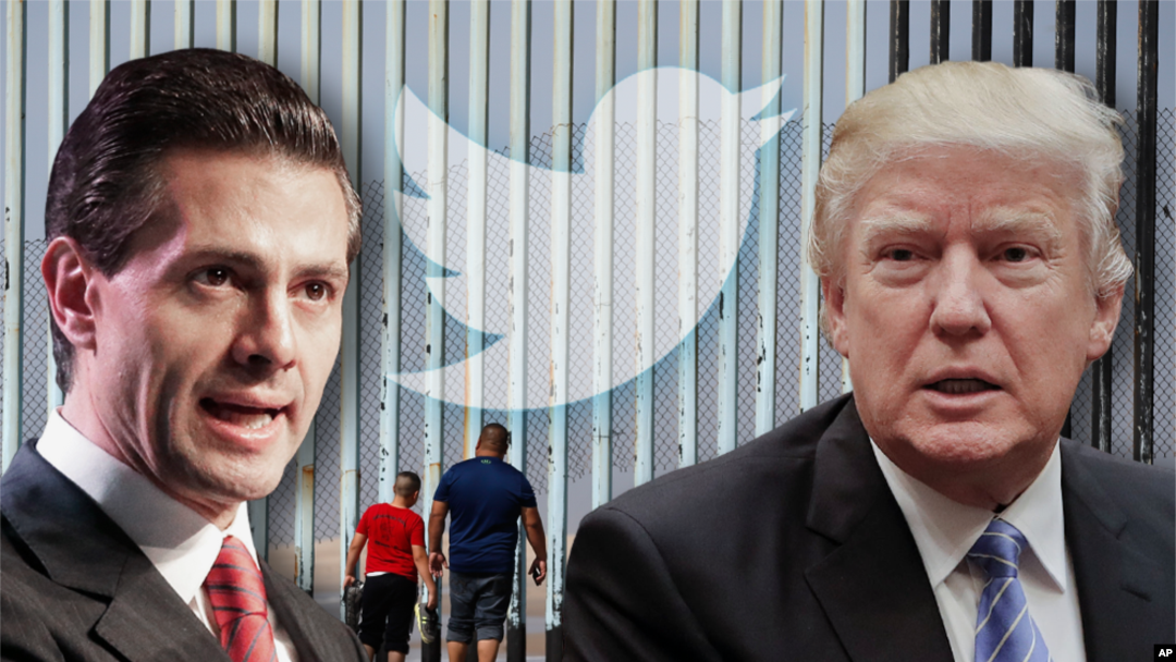 El presidente Donald Trump (der.) dice que la mala recepción celular en el área del terremoto, que su homólogo Enrique Peña Nieto estuvo visitando esta semana, le habían impedido contactar al mandatario mexicano los primeros tres días después del sismo.