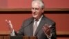 U.S. Secretary of State Rex Tillerson speaks to the Hoover Institution at Stanford University in Stanford, Calif., Jan. 17, 2018.
