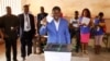 Incumbent presidential candidate Faure Gnassingbe casts his ballot in Lome April 25, 2015. Togo began voting on Saturday in an election expected to give Gnassingbe a third term in power.