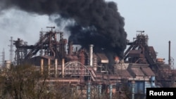 Завод "Азовсталь" у Маріуполі, 25 квітня 2022. REUTERS/Alexander Ermochenko 