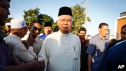 FILE - Malaysian Prime Minister Najib Razak.