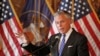 FILE - Jon Huntsman Jr., U.S. ambassador to Russia, speaks during a ceremonial swearing-in event Oct. 7, 2017, in Salt Lake City, Utah, prior to his departure for Moscow. 