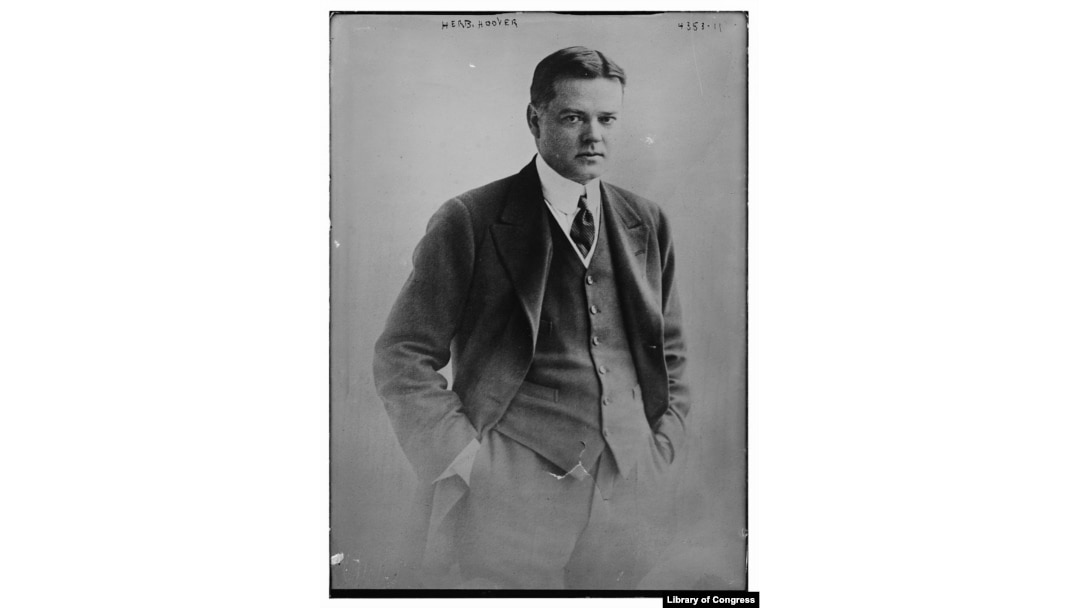 Herbert Hoover in 1917