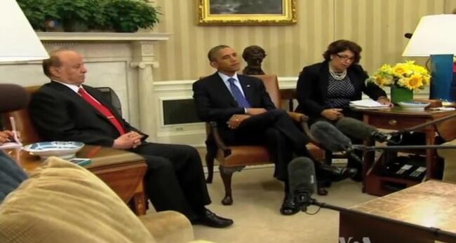 Obama, Hadi Discuss Yemen Counterterrorism, Yemen Reconciliation Steps