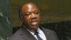 President of Gabon Ali Bongo Ondimba speaks in the U.N. General Assembly during high-level meetings on HIV/AIDS on Wednesday, June 8, 2011