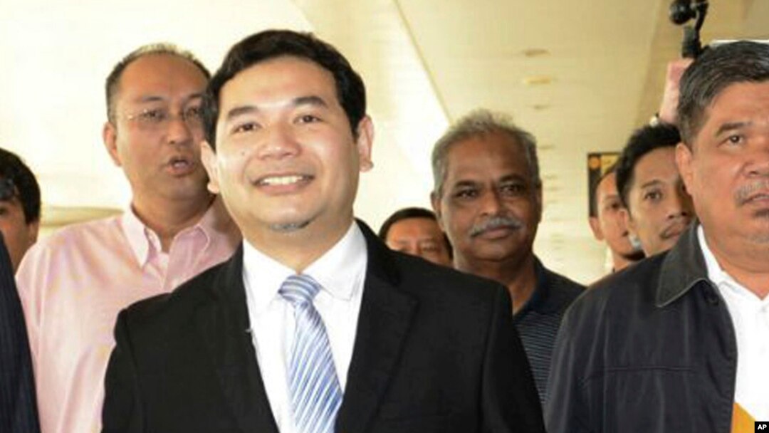 FILE - Rafizi Ramli of the People's Justice Party arrives at court in Kuala Lumpur, Malaysia, Nov. 14, 2016.