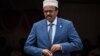 Somalia's President Mohamed Abdullahi Farmajo walks to make his speech during the inauguration ceremony of Djibouti International Free Trade Zone in Djibouti on July 5, 2018.