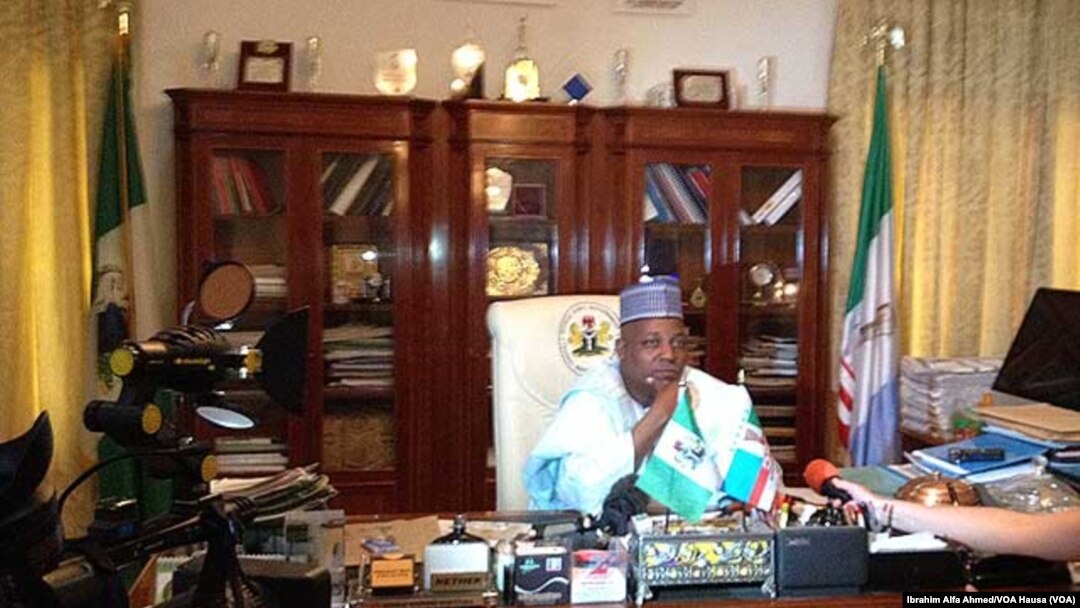 Gwamnan jihar Borno Ibrahim Shettima 
