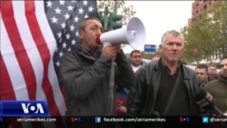 Protestë kundër shembjes së banesave në Tiranë