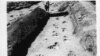 Technology brings fossilized dinosaur chase tracks back together after they were broken up and sent to museums nearly 70 years ago.