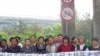 5月9日在京访民声援陈光诚