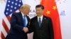 美国总统特朗普和中国国家主席习近平2019年6月29日在大阪会晤。