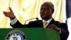 FILE - Ugandan President Yoweri Museveni delivers a speech in Juba, South Sudan, May 22, 2017.