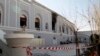 A view of the guesthouse after a bomb blast in Kandahar, Afghanistan, Jan. 11, 2017. 