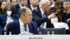 Ruski šef diplomatije Sergej Lavrov na ministarskom sastanku OEBS-a u Skoplju (Foto: AP/Boris Grdanoski)