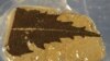 This 24,700-year-old leaf, dated by radiocarbon, was found in sediment cores from Japan’s Lake Suigetsu. (Credit: Richard Staff)