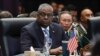 Міністр оборони США Ллойд Остін під час зустрічі країни ASEAN в Індонезії у 2023 році. Фото: Willy Kurniawan/AP