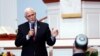 Vice President Mike Pence speaks during a discussion with local faith leaders to encourage them to resume in-person church services in a responsible fashion in response to the coronavirus pandemic, May 8, 2020, in Urbandale, Iowa.