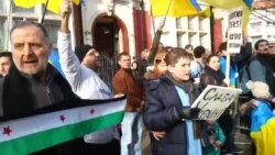 У Лондоні посольство Росії пікетували українці та сирійці