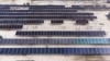 Các tấm pin năng lượng mặt trời tại công ty First Solar ở Perrysburg, bang Ohio, ngày 8 /7/2022.
