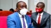 Lawyer Medard Ssegona, representing Bobi Wine, is seen inside the High court in Twed Towers in Kampala, Uganda, Jan. 21, 2021. 