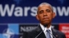President Barack Obama, speaking at a news conference after participating in a NATO summit in Warsaw, Poland, says that if Americans care about police officers' safety, they cannot pretend that the country's problems with gun violence are irrelevant, July 9, 2016.