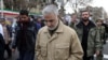 伊朗精锐部队圣城军(Quds Force)司令卡西姆·苏莱曼尼将军(General Qassem Soleimani)2016年参加伊朗伊斯兰革命的周年纪念活动。