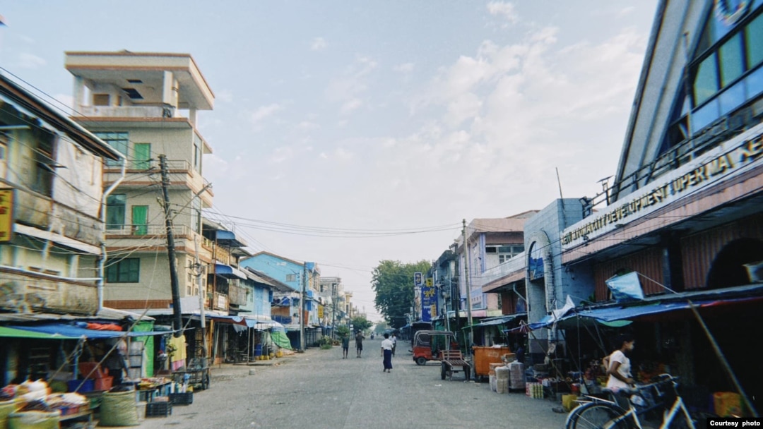 ၂၀၂၄ ခုနှစ် နိုဝင်ဘာလ အစောပိုင်းကမြင်ရတဲ့ စစ်တွေမြို့မြင်ကွင်း (Crd- photography Emma )