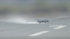 FILE - A 'Sammad 3' drone takes off from an unidentified location in Yemen in this still image taken from video released by Houthi-run Al-Masirah TV, July 9, 2019.