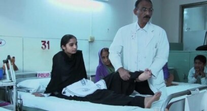 Indian Surgeon Helping Polio Patients Take First Steps