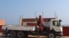 Obras continuam na praia.