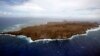 An aerial view of a remote island of Suluan, Samar, devastated by Typhoon Haiyan in central Philippines, Nov. 20, 2013. 