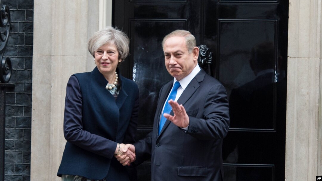 Firayi Ministan Birtaniya Theresa May da na Isra'ila Benjamin Netanyahu a London