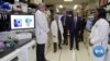 Trump Tours NIH Vaccine Research Center