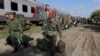 Архівне фото: російські новобранці на залізничній станції у Волгограді, вересень 2022 року 