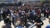 Hundreds of residents of Kazerun, Iran, joined a protest on May 16, 2018 to denounce a proposal by the southern city’s lawmaker to turn some of its outlying districts into a new city. 