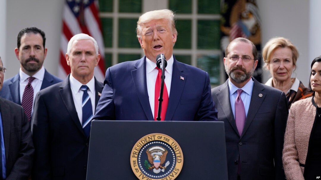 APTOPIX Trump Virus Outbreak