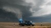 Doppler on Wheels 7 samples a severe thunderstorm in western Nebraska. (Photo by Tim Marshall, 2010)